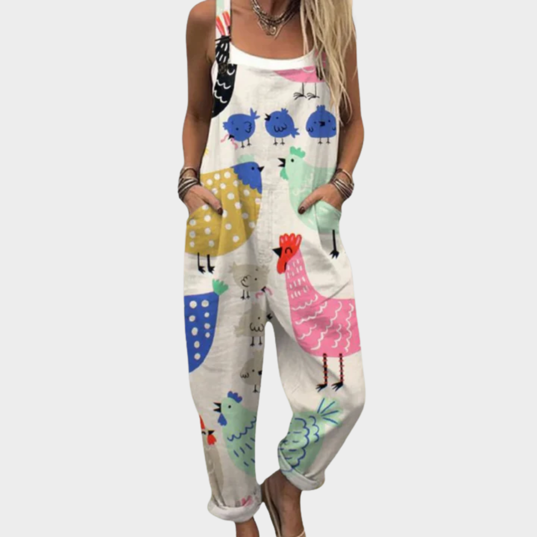 Mono cómodo con estampado