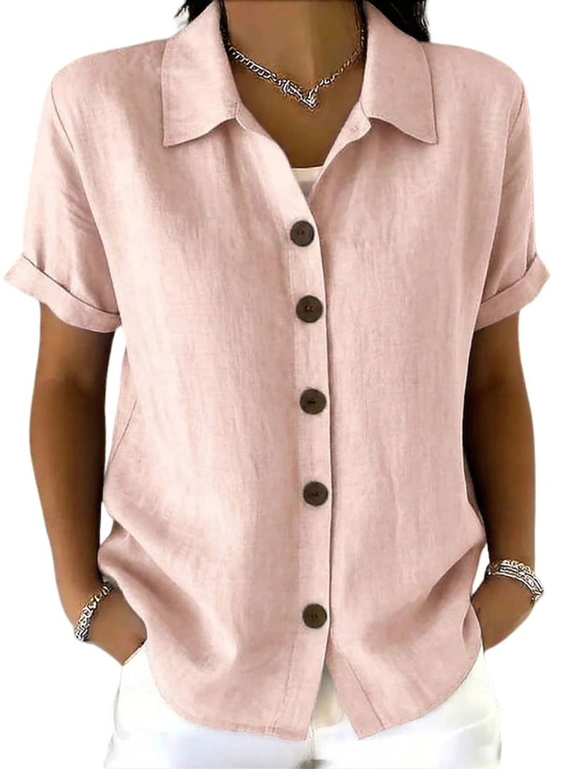 Gracie™ | Camisa de manga corta para mujer, corte relajado