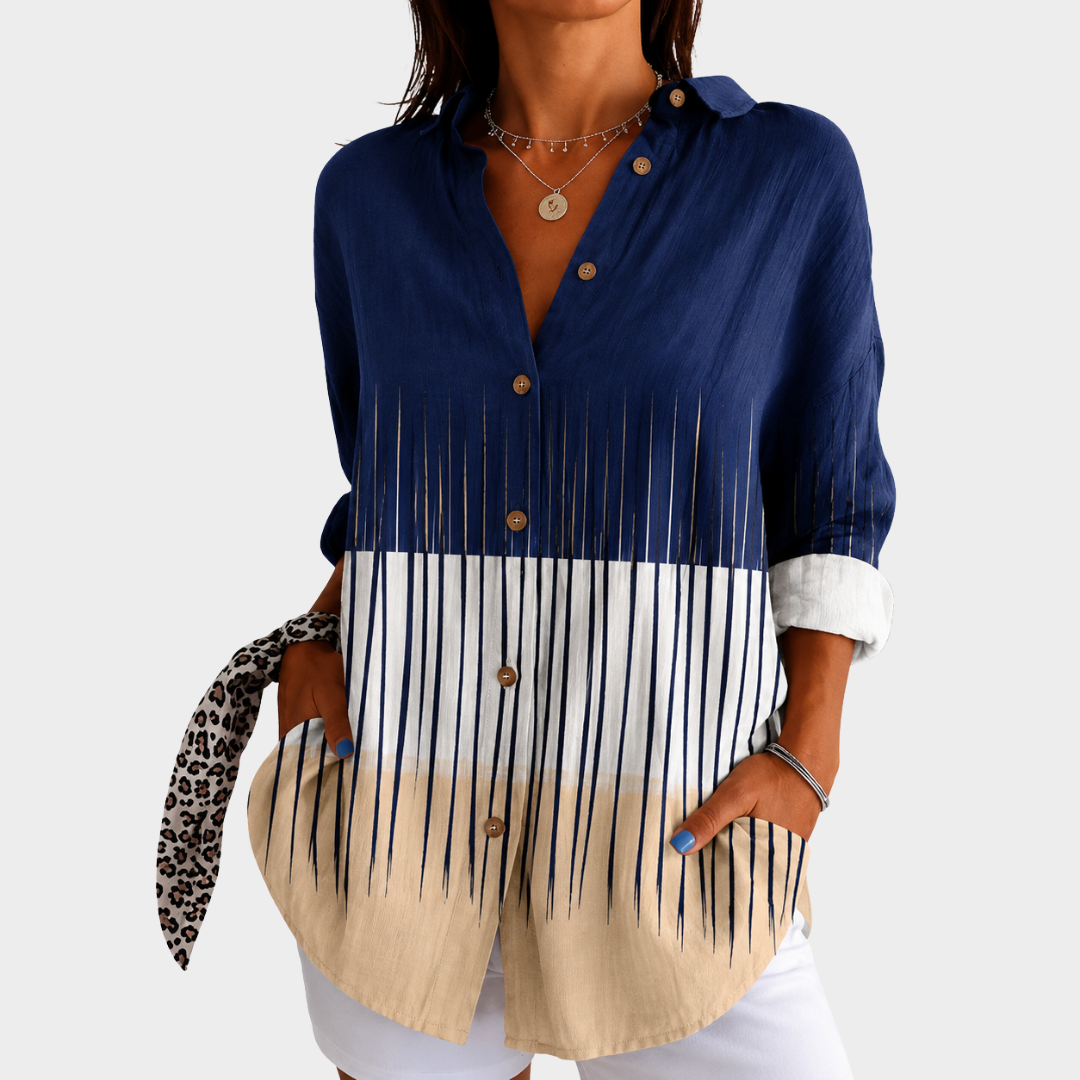 Harbor Breeze Blusa llamativa