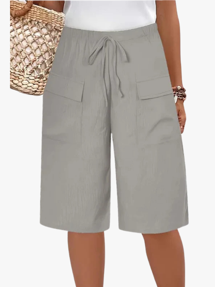 BELLUCCI MILANO | SHORTS CON CORDÓN PARA MUJERES