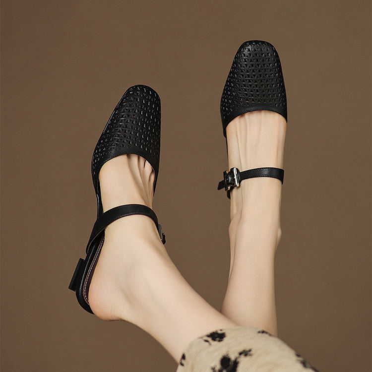 Nilda | Mules en Cuir