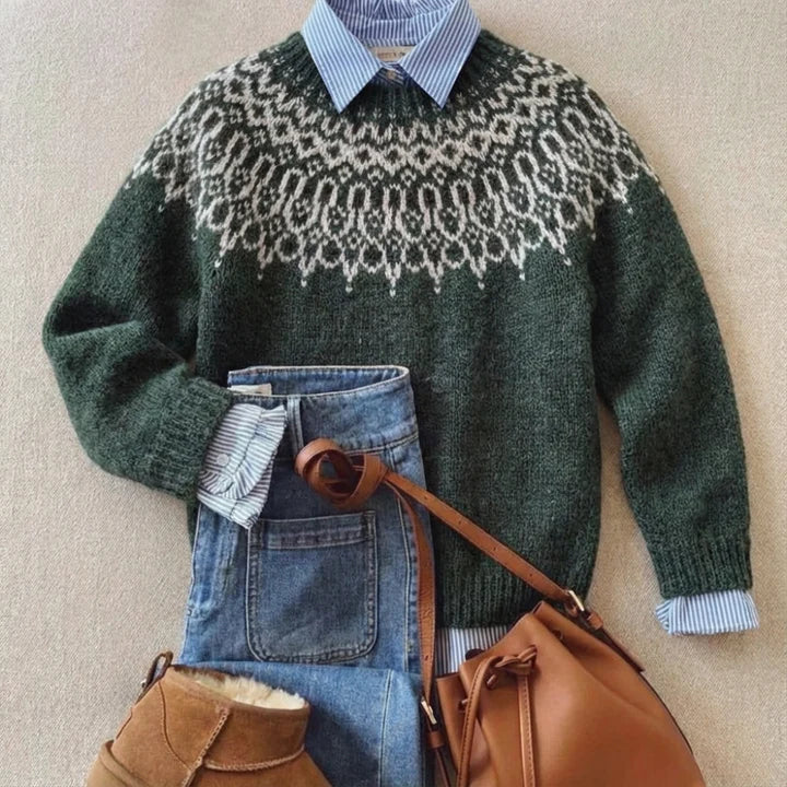 Tundra | Pull en Maille Classique Style Vintage