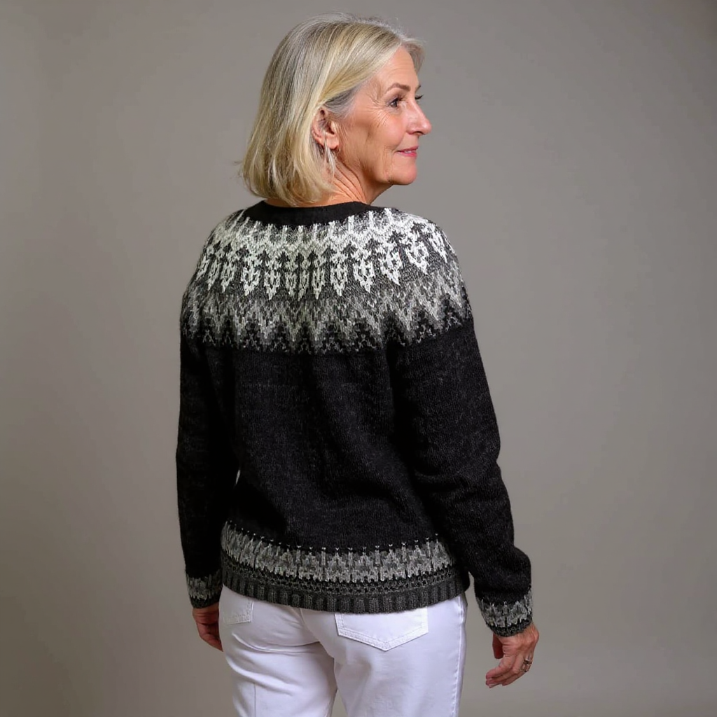 Nevaeh | Cardigan Islandais Vintage