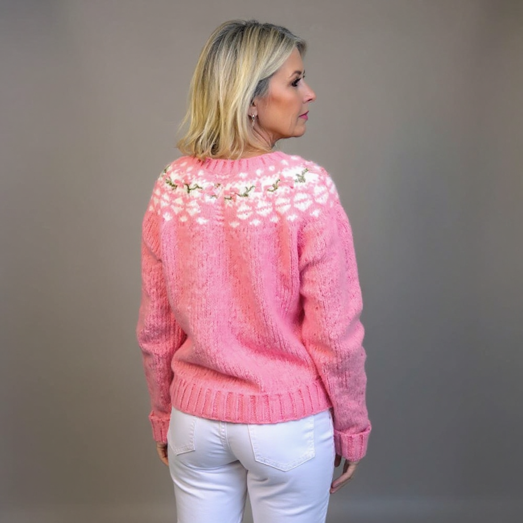 Vivian | Cardigan Islandais Vintage