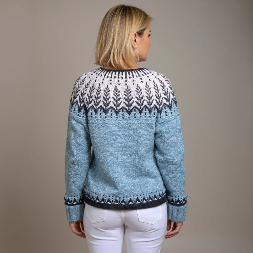 Clara | Cardigan Islandais Vintage