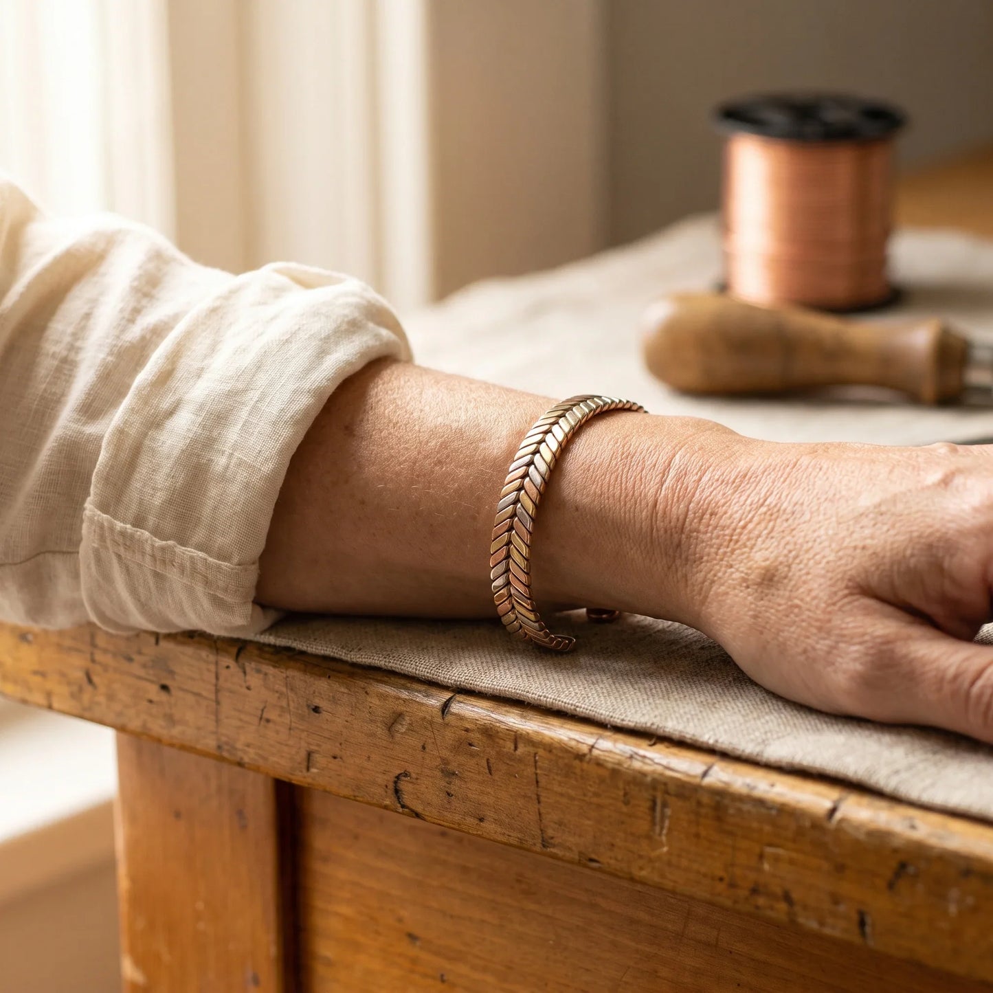 Pulsera de cobre Copse