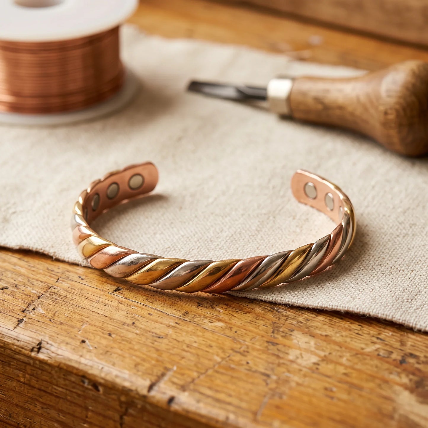 Pulsera de cobre Bog