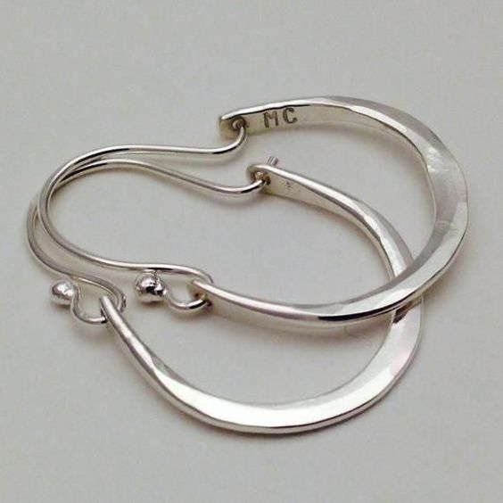 Aros de plata vintage