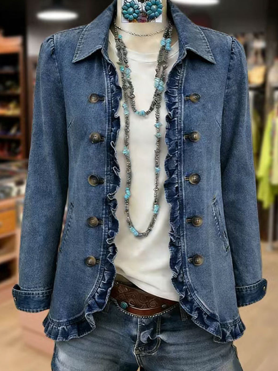 ANNETTE | Chaqueta con volante