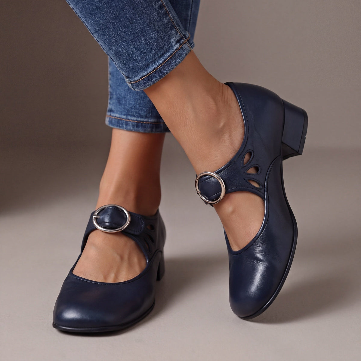 Josephine | Sandales confortables en cuir