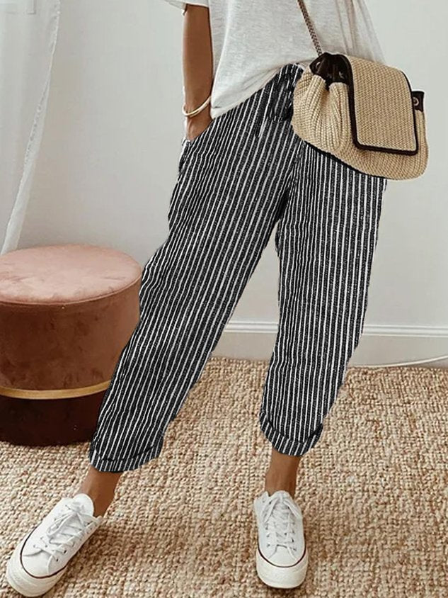 Pantalones fluidos, cómodos y elegantes
