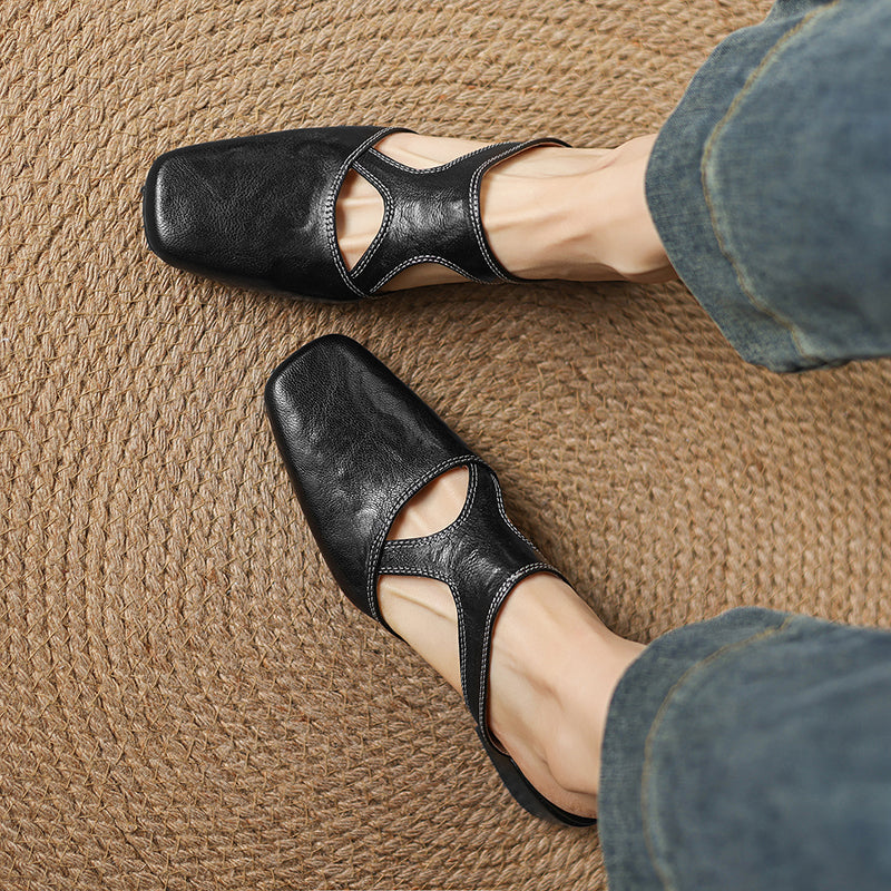 Dessa | Mules en Cuir