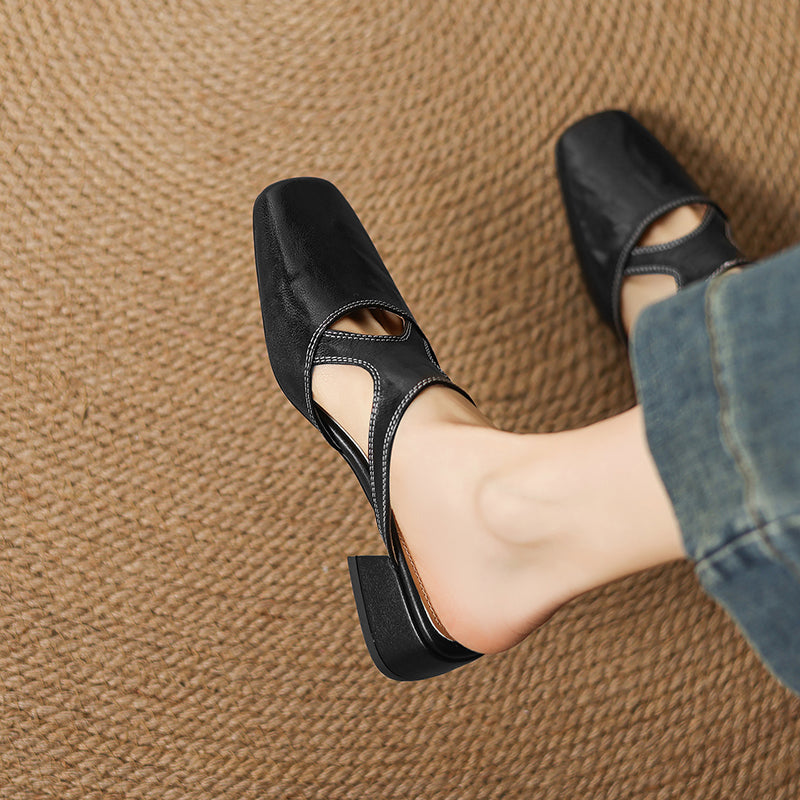 Dessa | Mules en Cuir