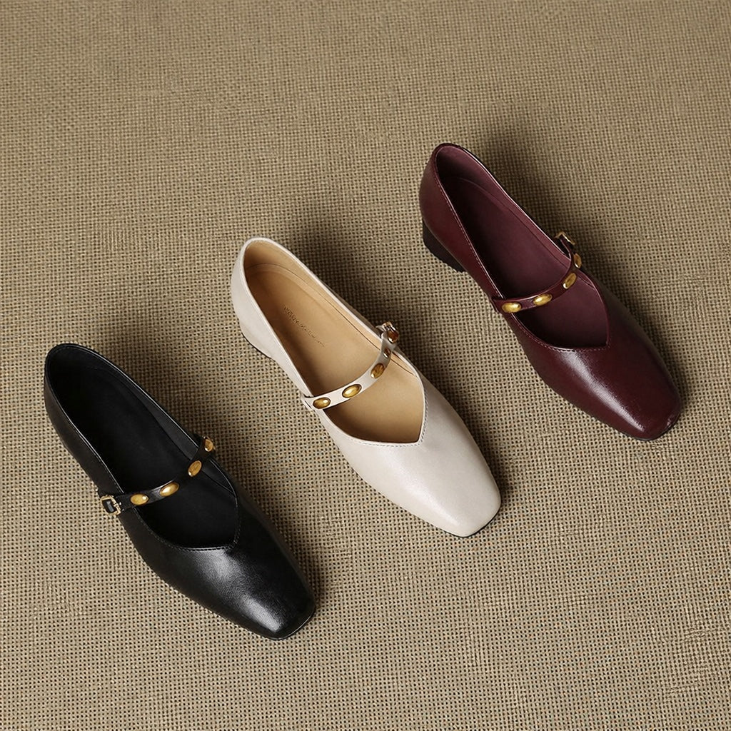 Zyra | Ballerines en Cuir
