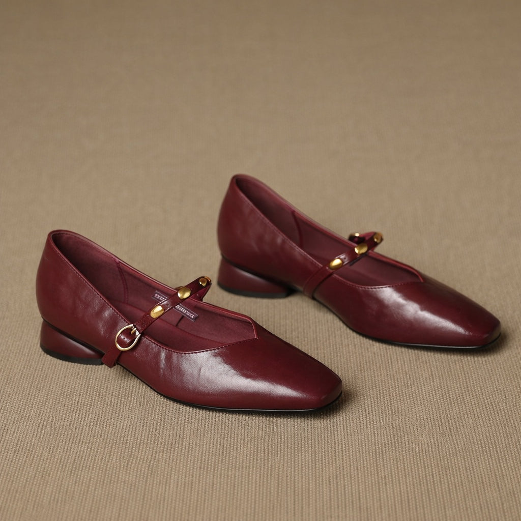 Zyra | Ballerines en Cuir