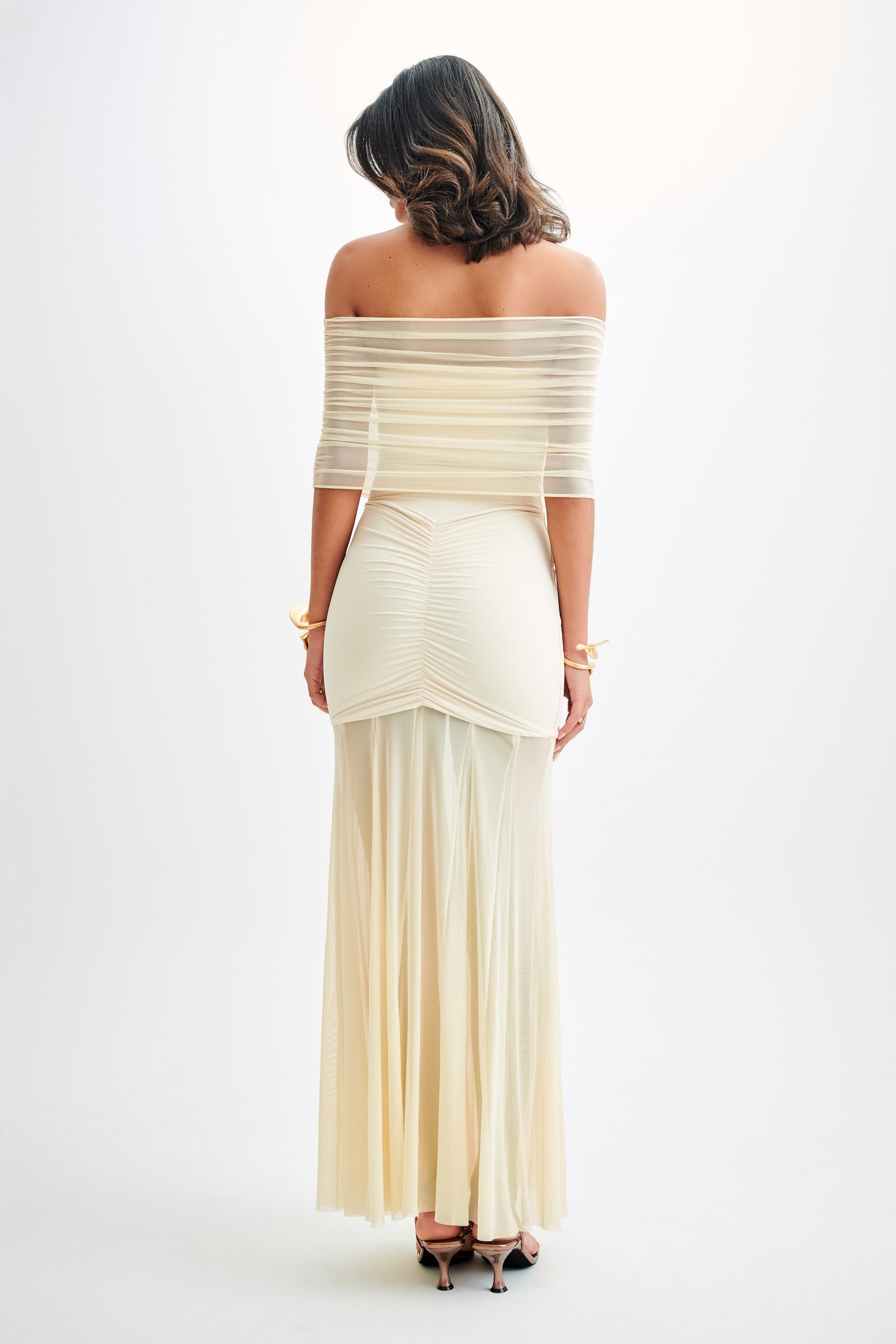 Vestido Largo Selena – Marfil