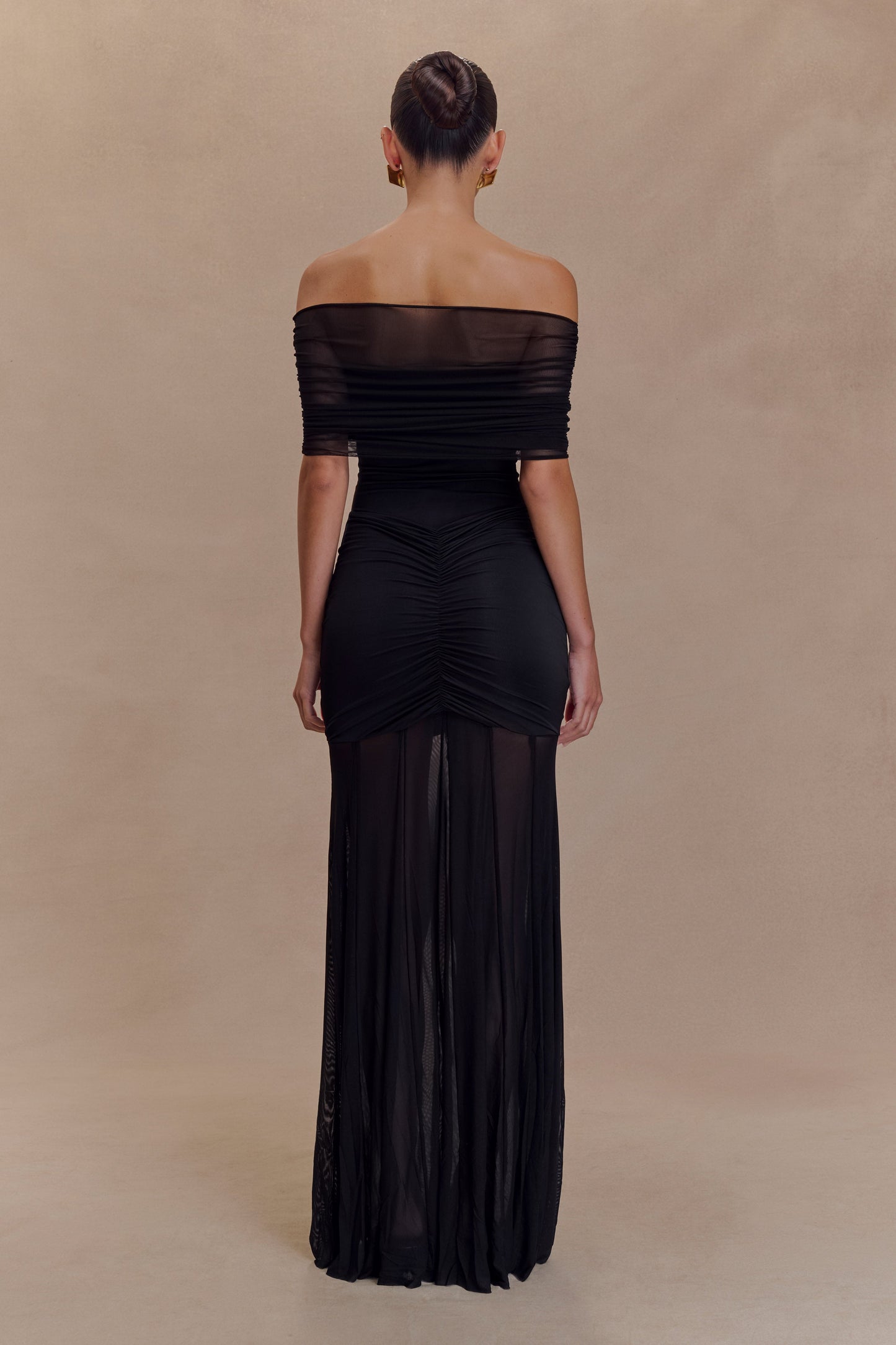 Vestido Largo Selena - Negro
