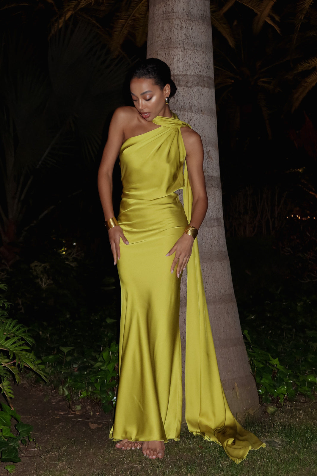 Vestido Zelora – Verde Lima