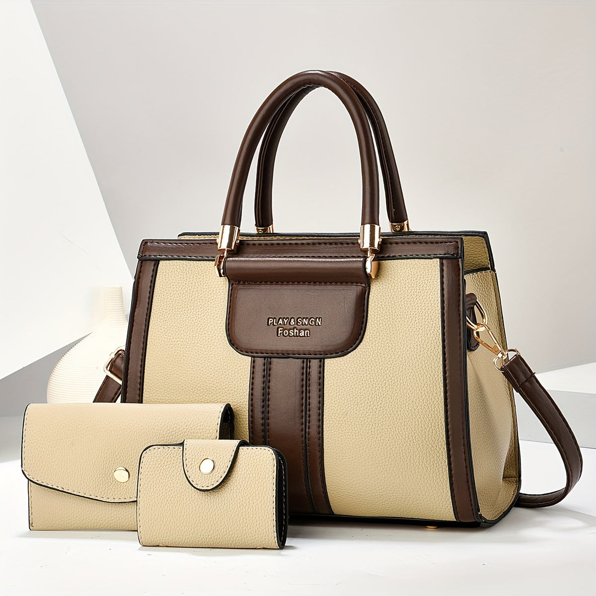 Norma - Conjunto de Bolsas de Tres Piezas Elegante
