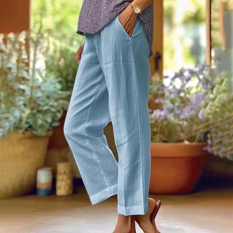 Vayla - Pantalones relajados clásicos