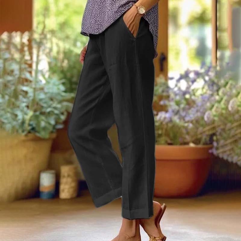 Vayla - Pantalones relajados clásicos