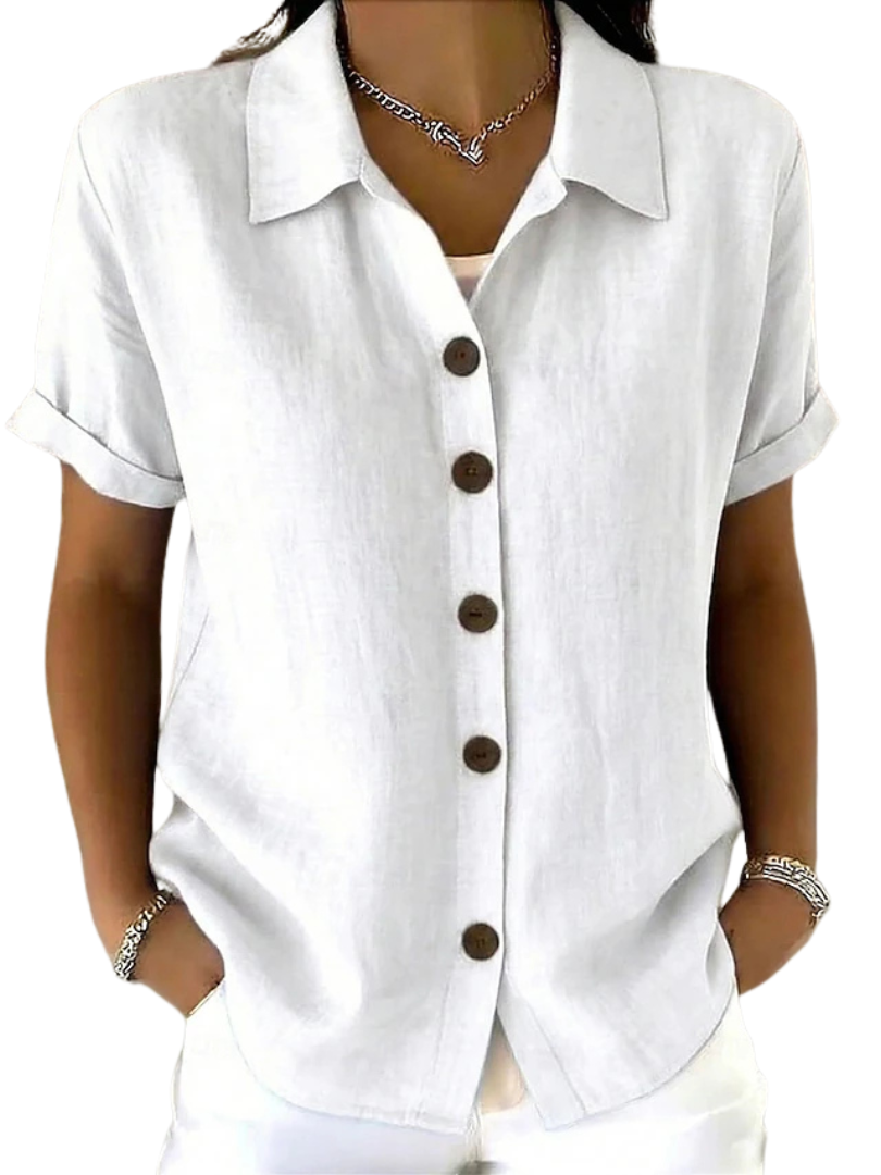 Gracie™ | Camisa de manga corta para mujer, corte relajado