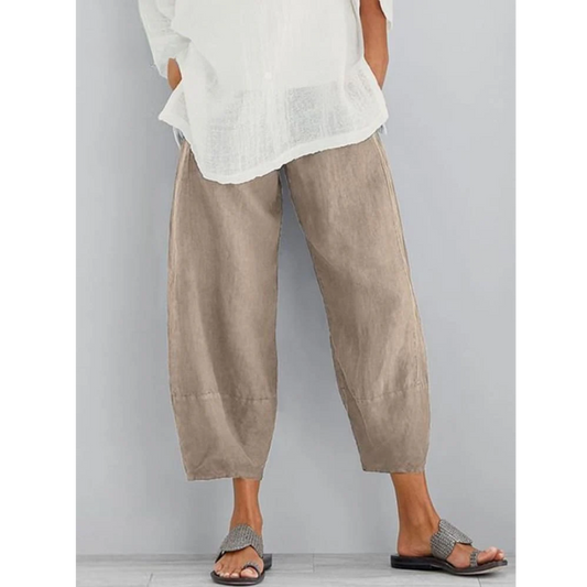 Elena | Pantalon en lin élégant et confortable