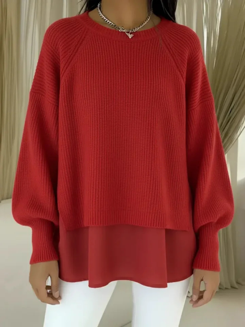 MATHILDE™ | Jersey con efecto de capas