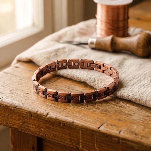 Tobillera de cobre
