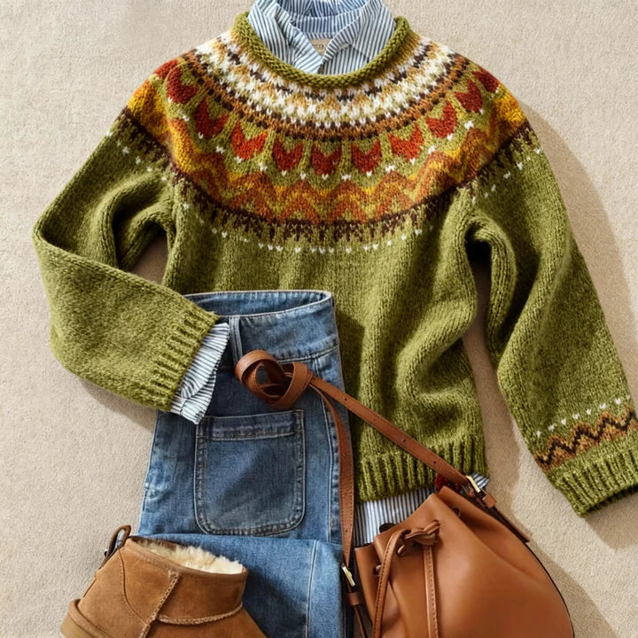 Ardent | Pull en Maille Vintage Classique