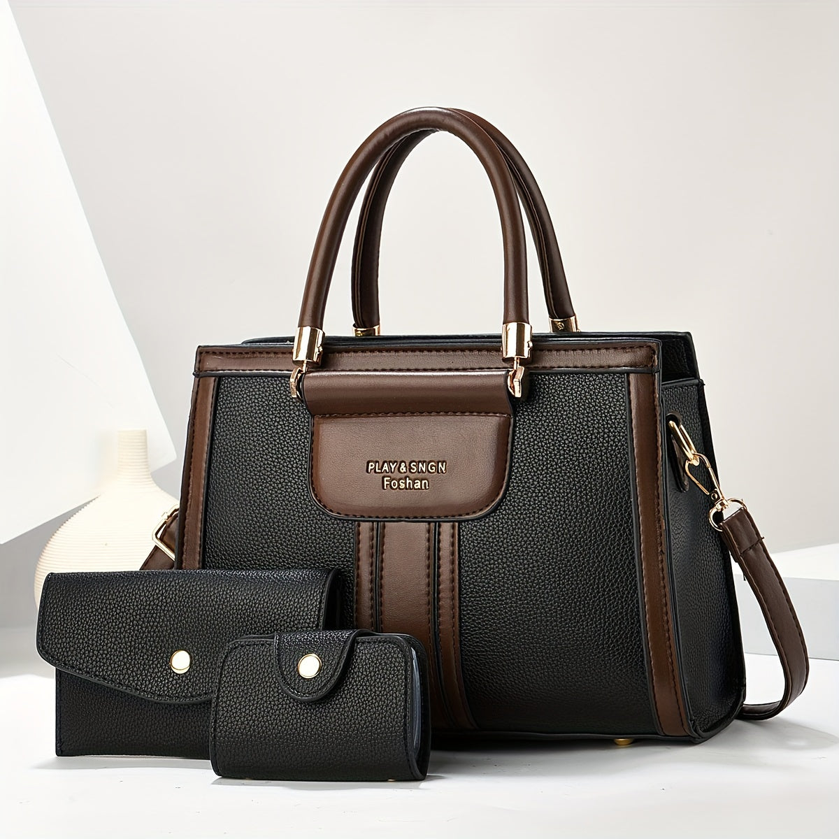Norma - Conjunto de Bolsas de Tres Piezas Elegante