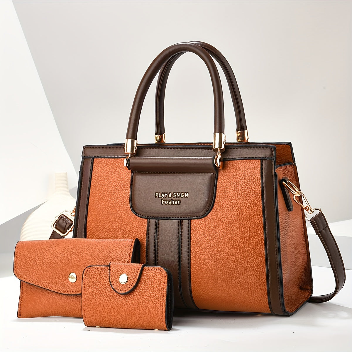 Norma - Conjunto de Bolsas de Tres Piezas Elegante