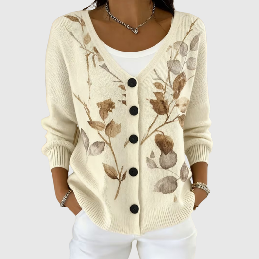 Caroline | Gilet boutonné en maille