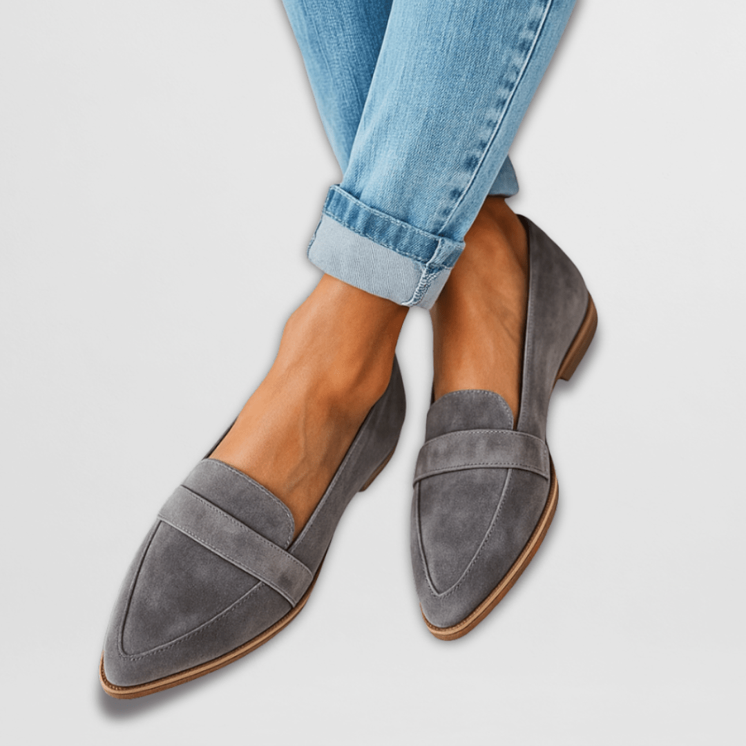 Teodora | Mocassins en daim doux