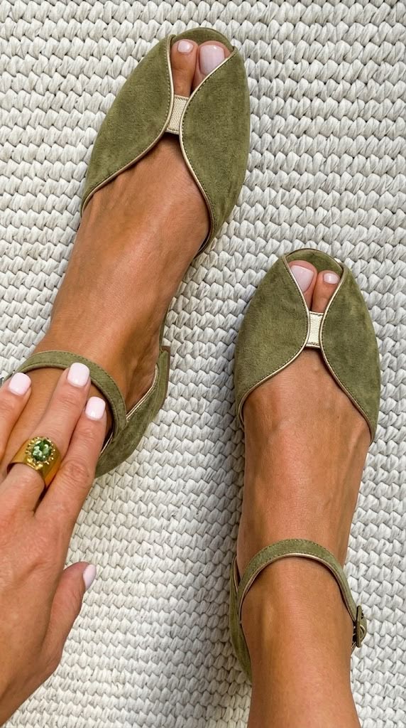 OLIVIA™ | ELEGANTES SANDALIAS EN VERDE SALVIA