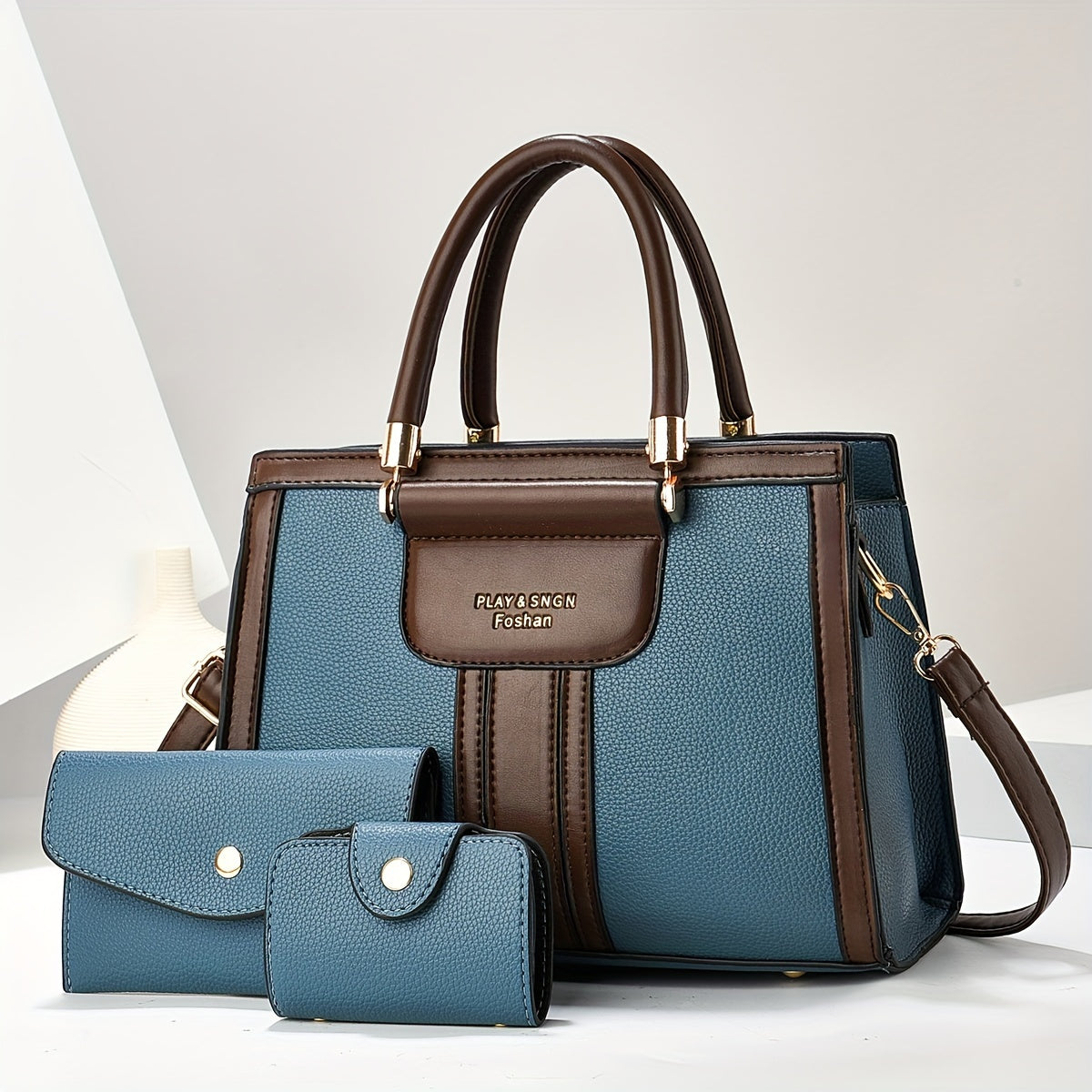Norma - Conjunto de Bolsas de Tres Piezas Elegante