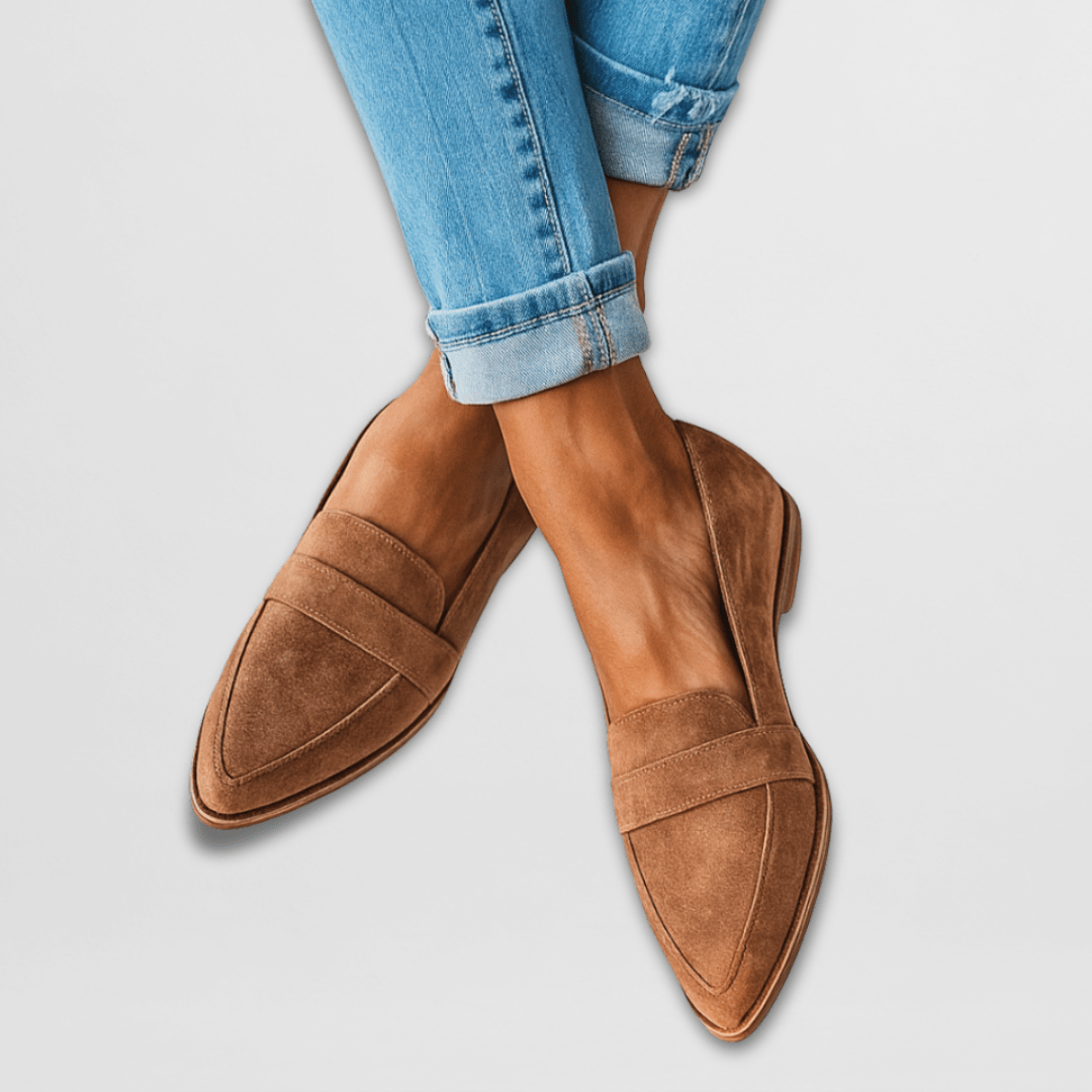 Teodora | Mocassins en daim doux