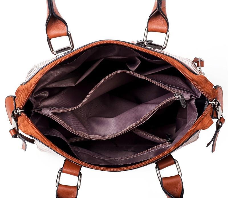 Elvira - Juego de 4 Bolsas de Cocodrilo