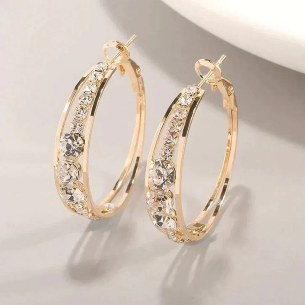 Aros elegantes y brillantes