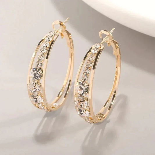 Aros elegantes y brillantes