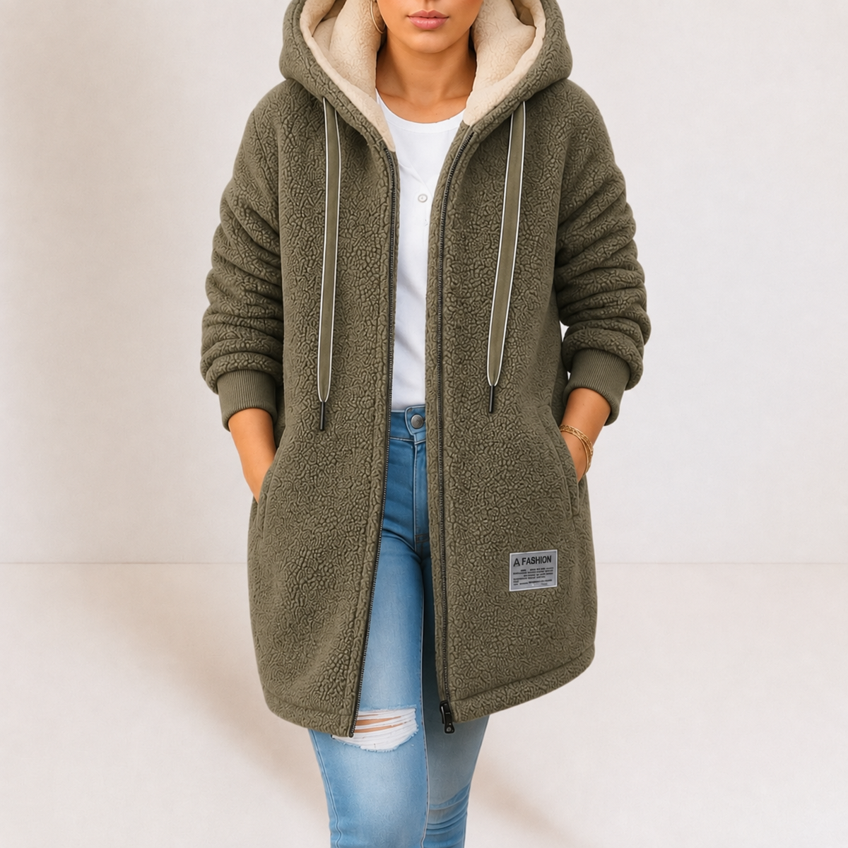 Forro polar para mujer Phoebe™ verde