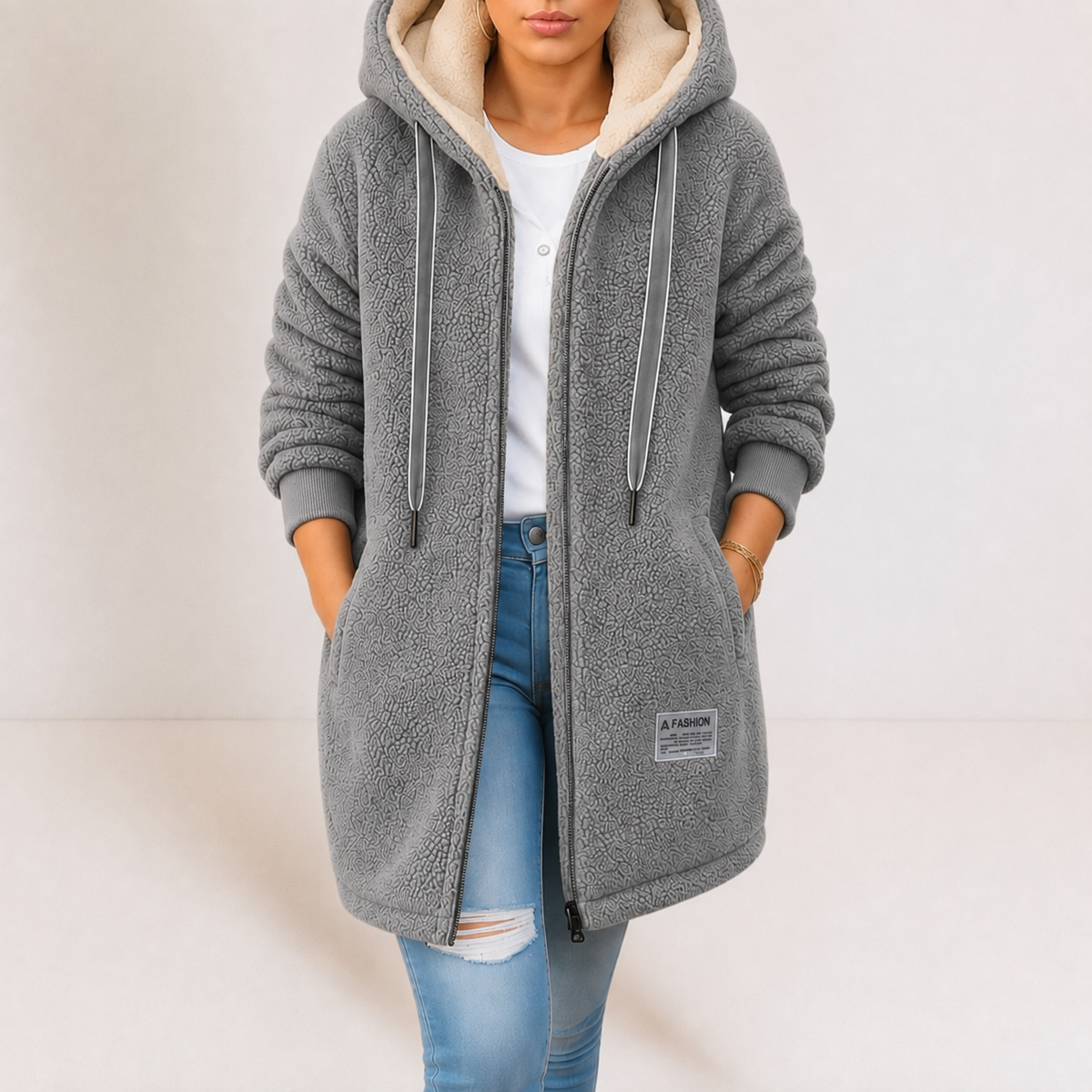 Forro polar para mujer Phoebe™ Gris