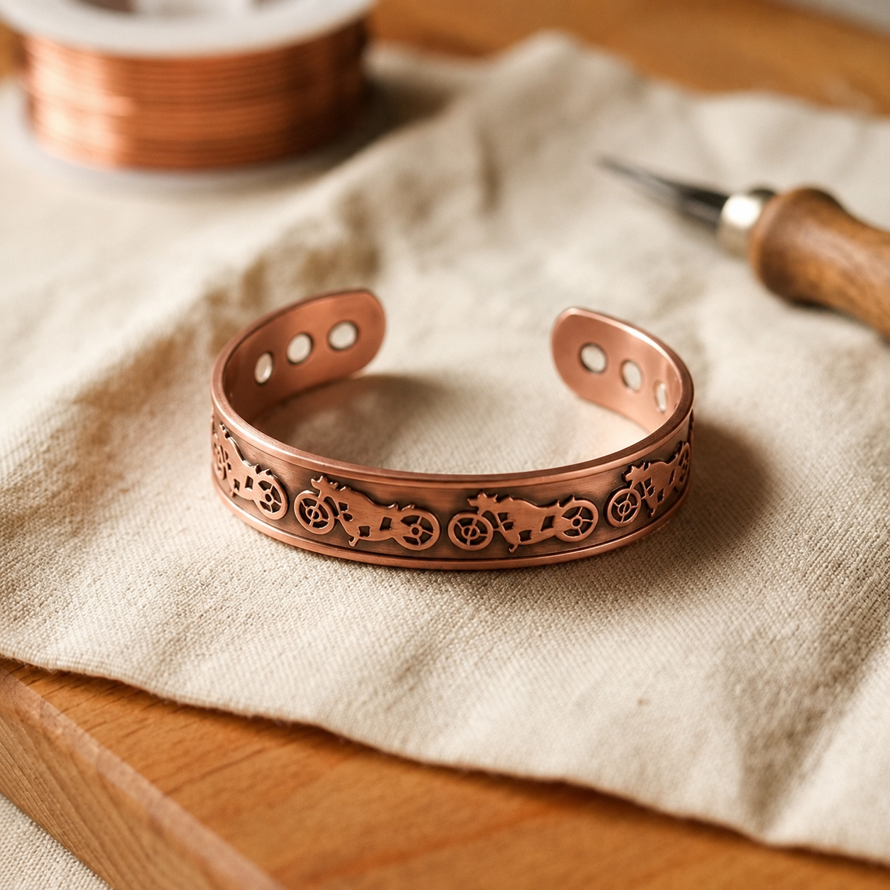 Pulsera de cobre Ride