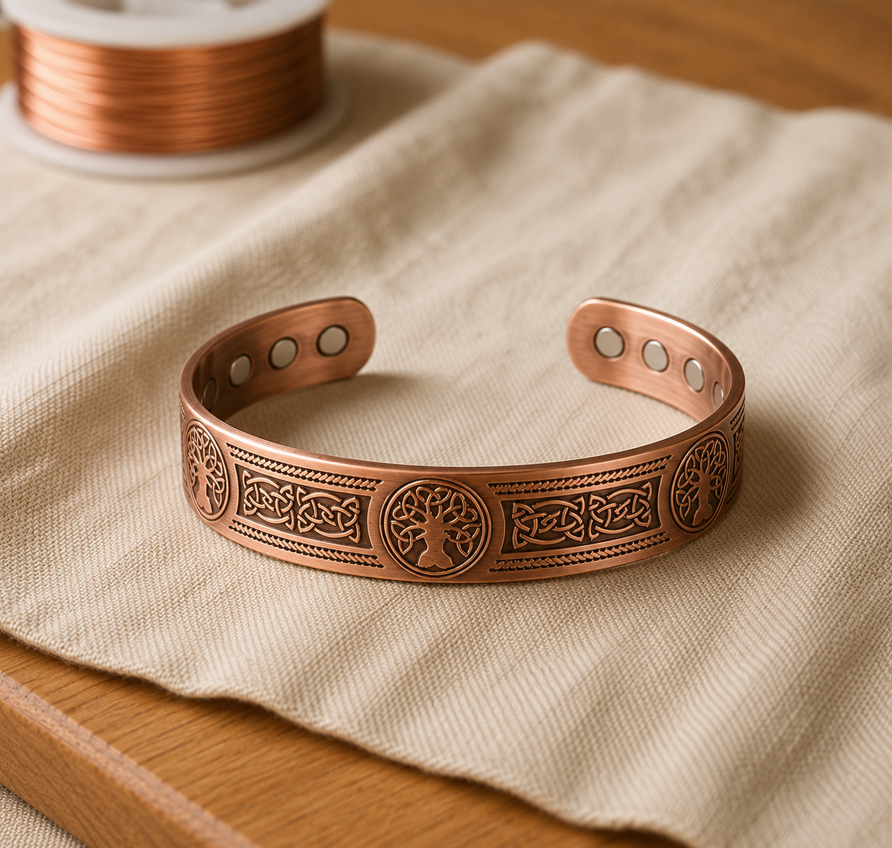 Pulsera de cobre Arbor