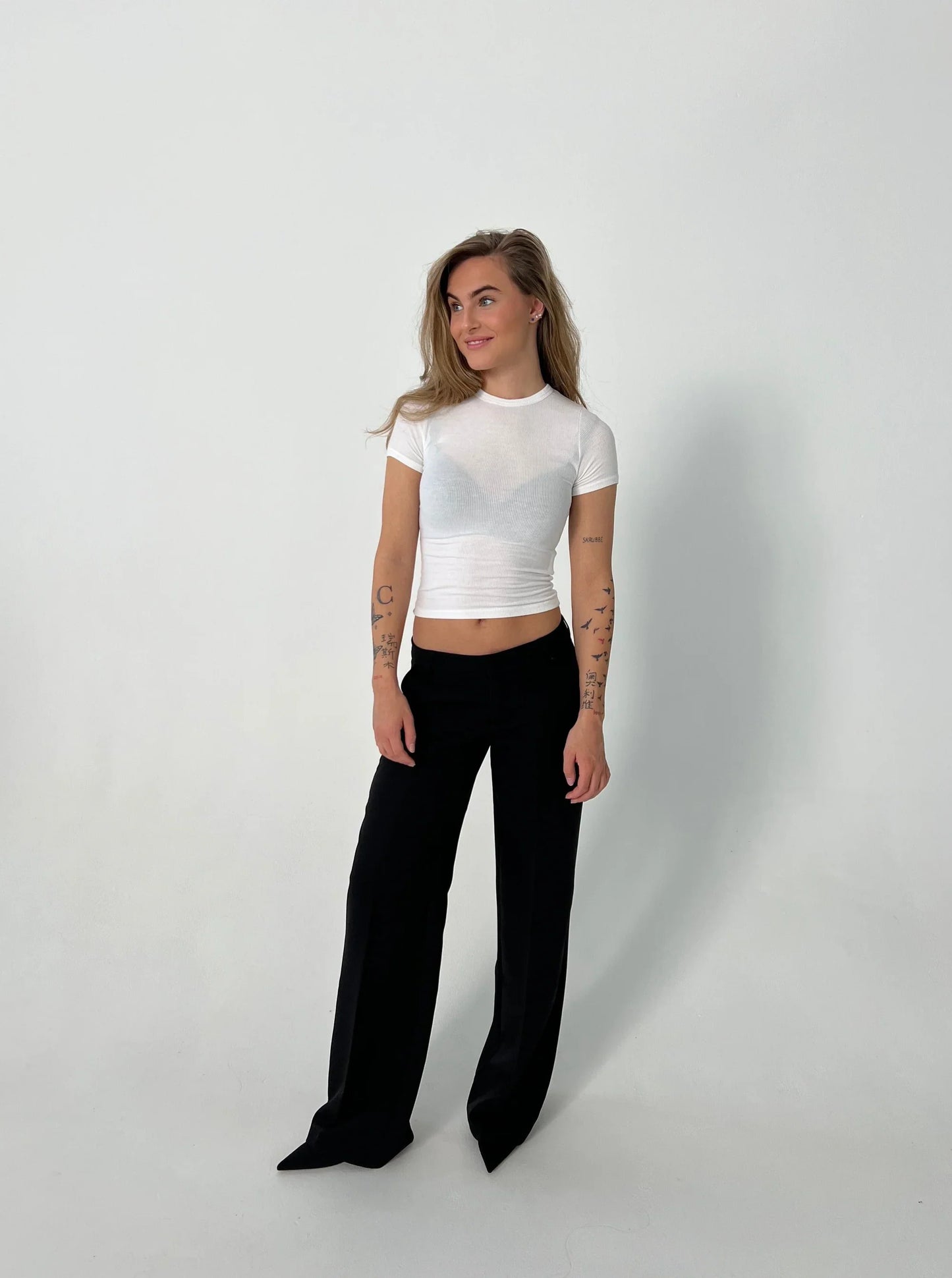 Pantalón De Pinzas Romane