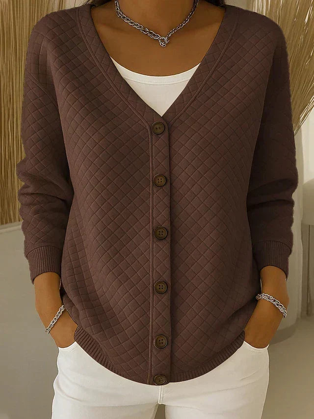 CHLOÉ™ | Cárdigan acolchado con botones