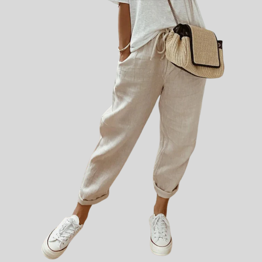 Pantalones fluidos, cómodos y elegantes