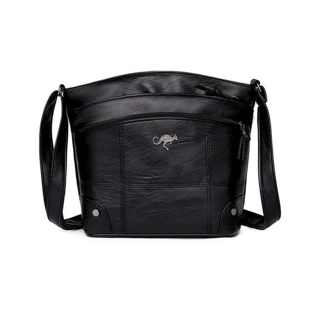 Silvia - Bolsa Cruzada con Emblema de Canguro