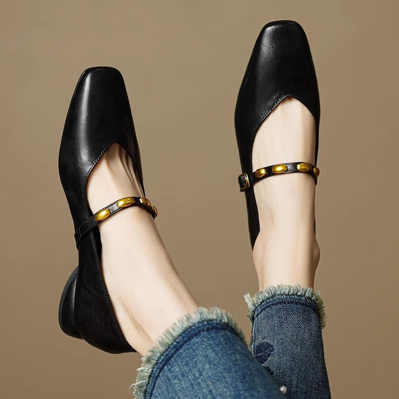 Zyra | Ballerines en Cuir