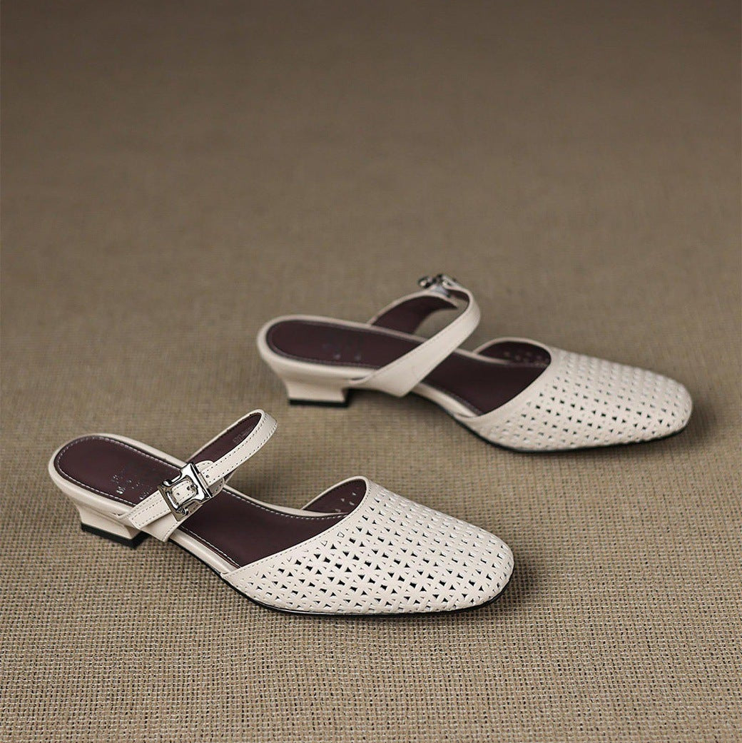 Nilda | Mules en Cuir